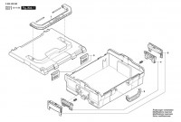 Bosch 2 608 438 692 L-Boxx 136 Carrying Case Spare Parts